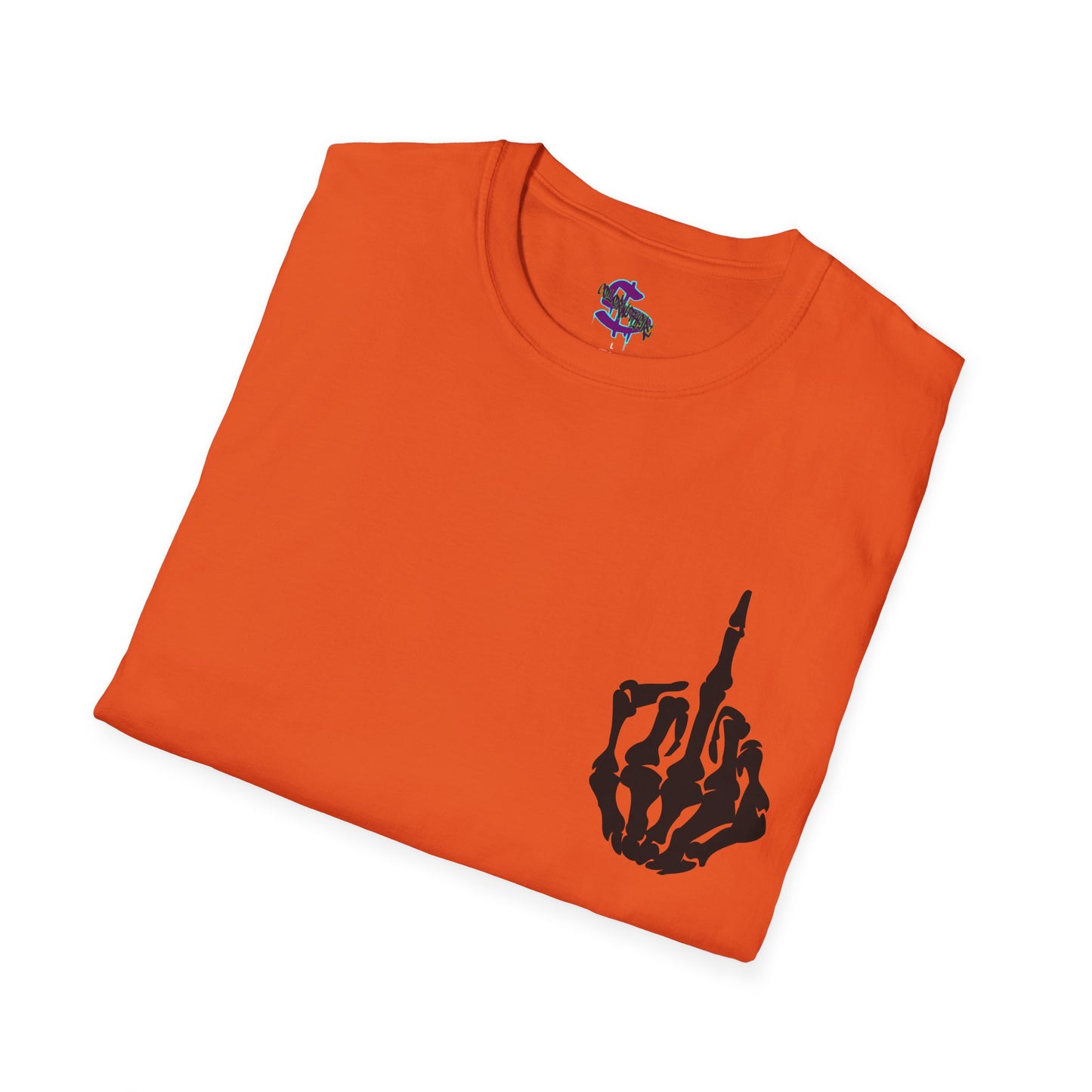 Z - Skeleton Flipping Off