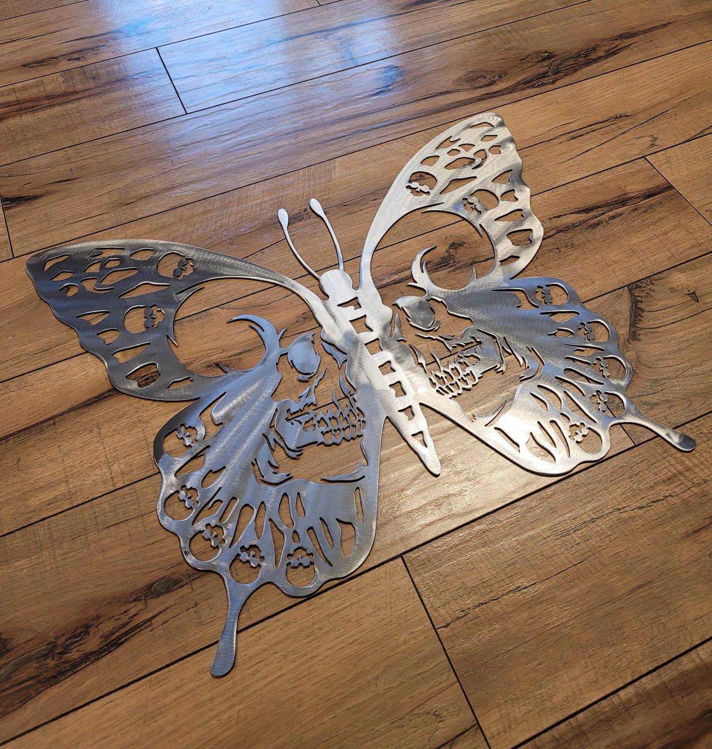 Butterfly skulls