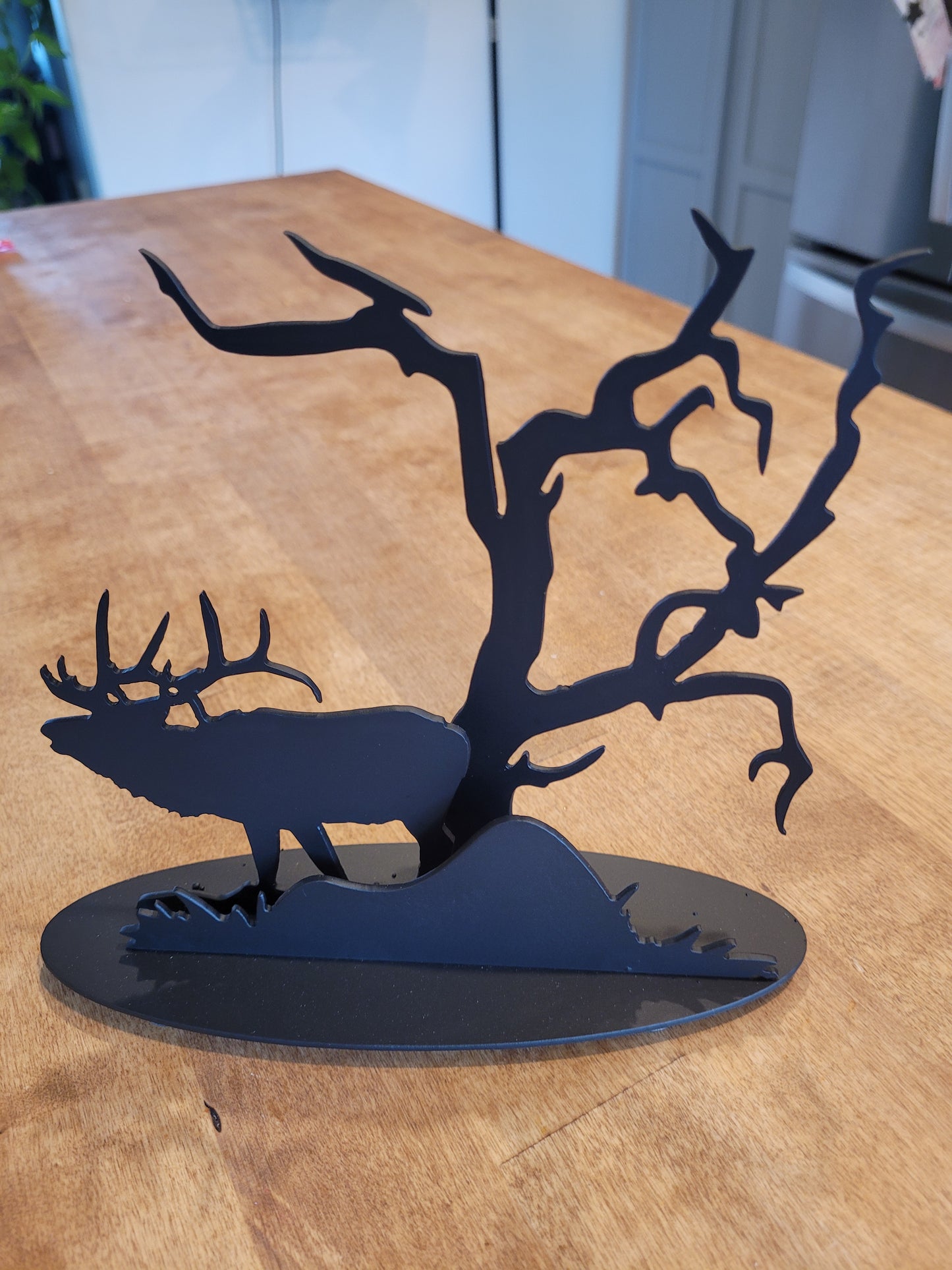 Sculpture - Elk in rut