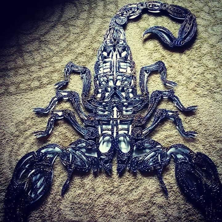 1 - Amazing Tribal Scorpion