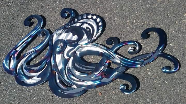 1 - Octopus, Award Winning Heat tempered
