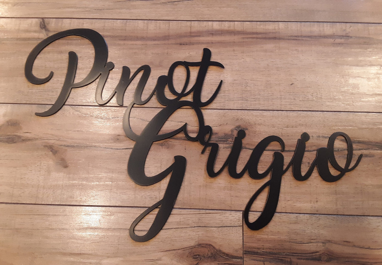 Wine - Pinot Grigio metal sign