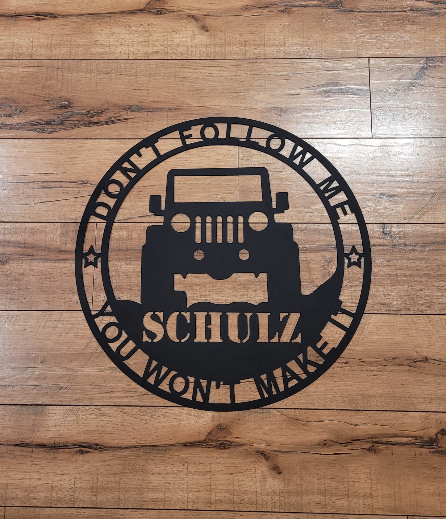 Custom Jeep Sign