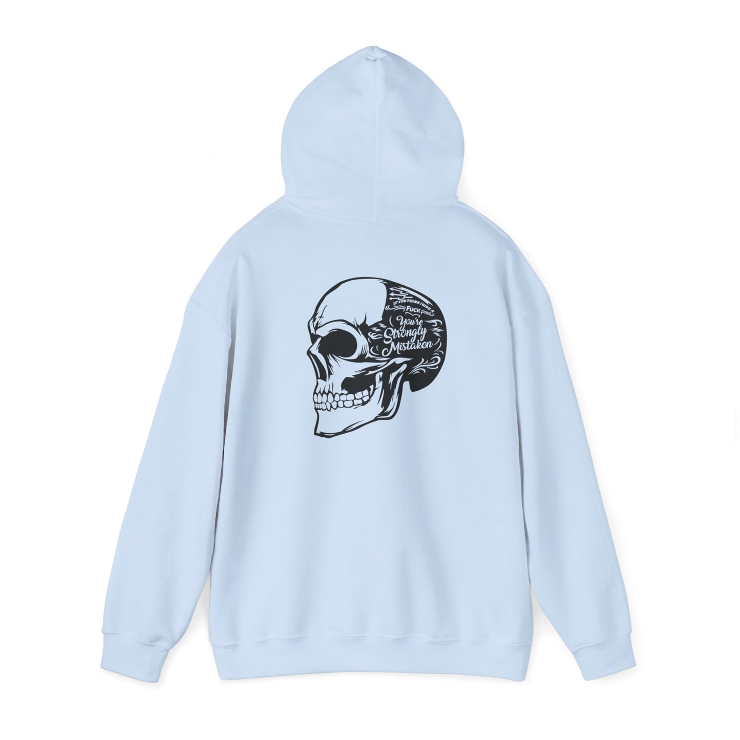 Z - Don't Give a Fuck Skull Hoodie