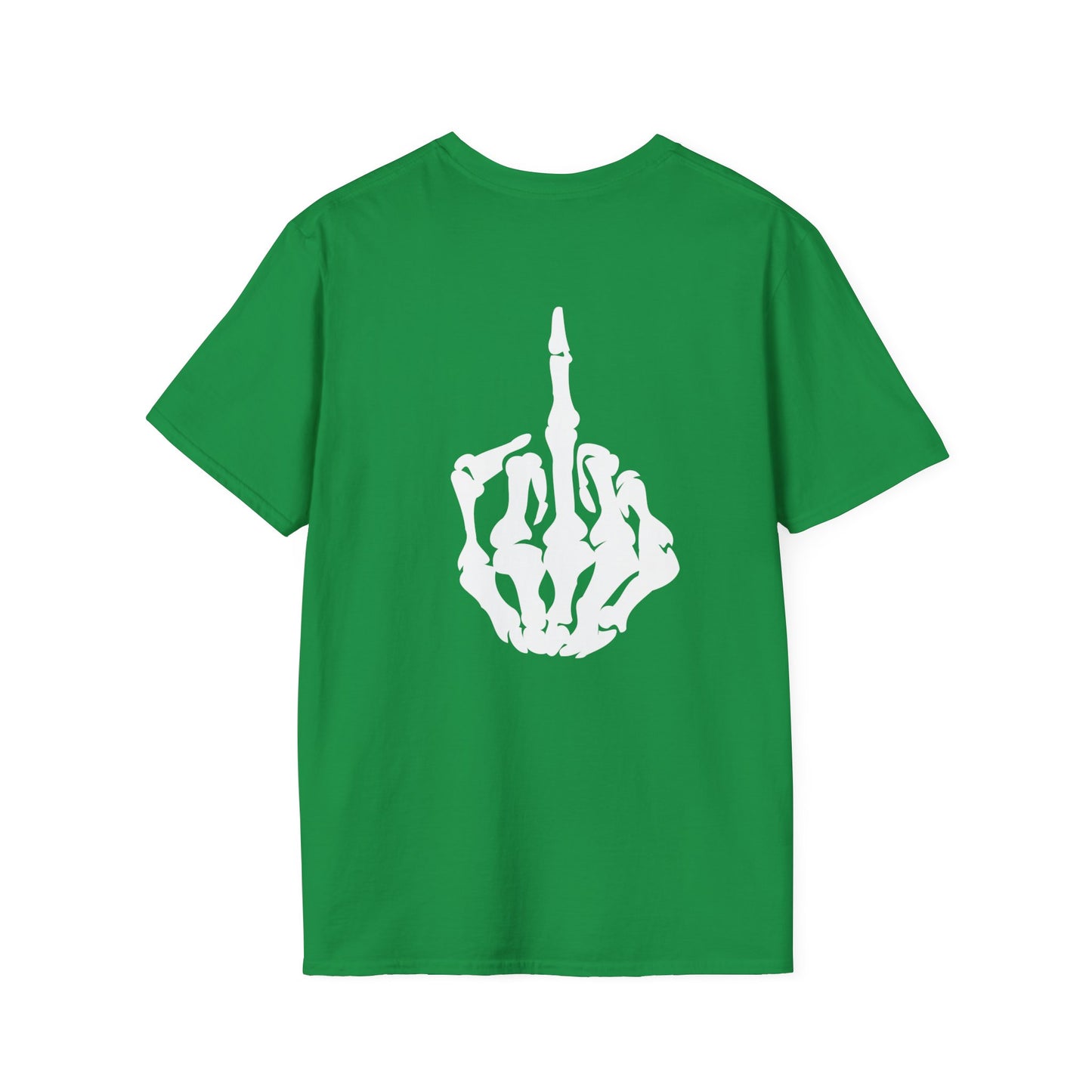 Z - Skeleton Flipping Off T-shirt