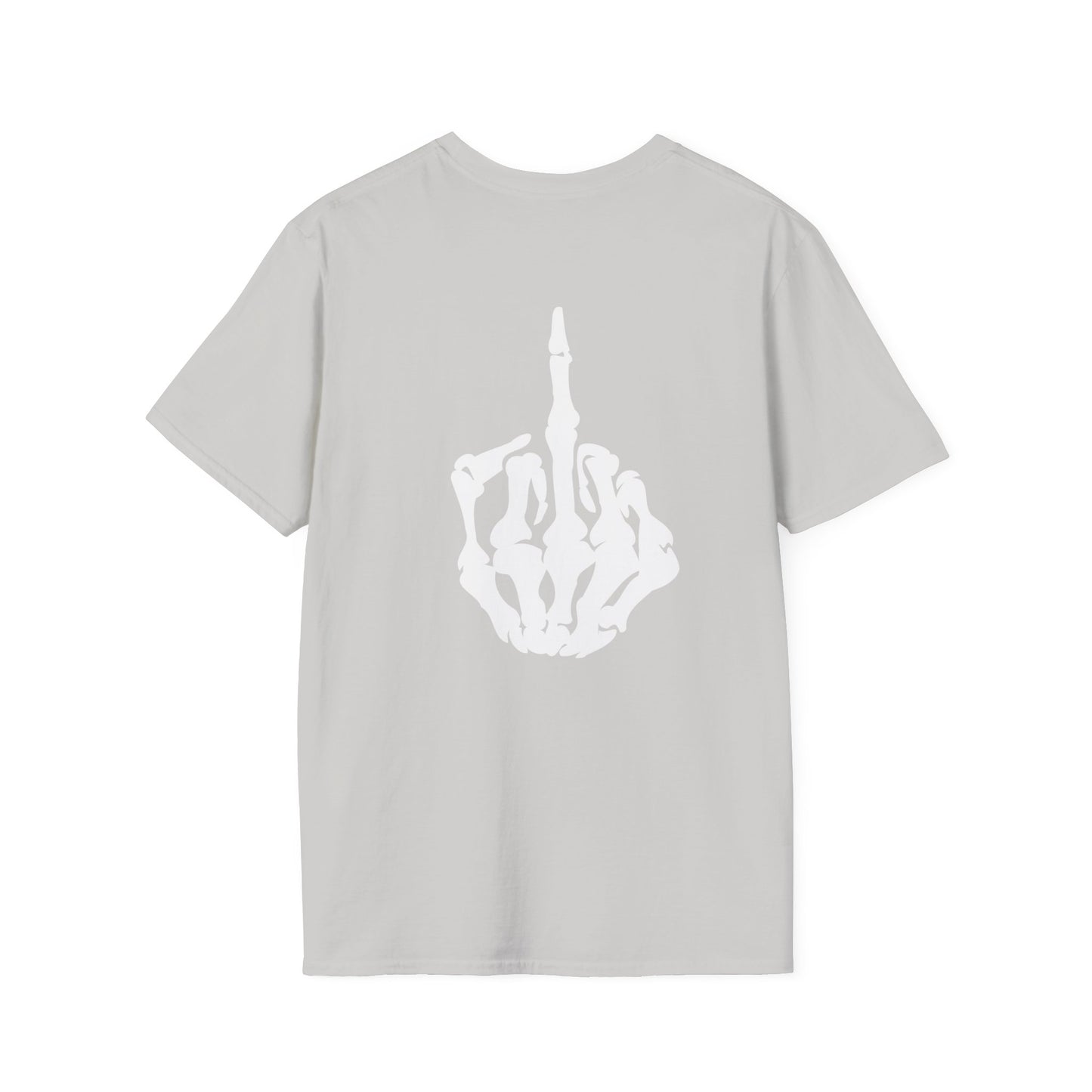 Z - Skeleton Flipping Off T-shirt