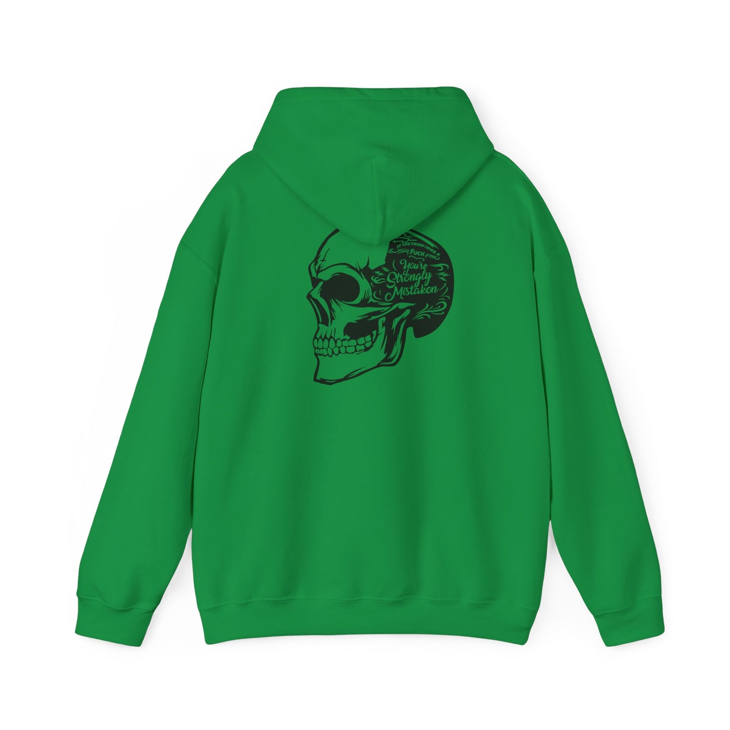 Z - Don't Give a Fuck Skull Hoodie