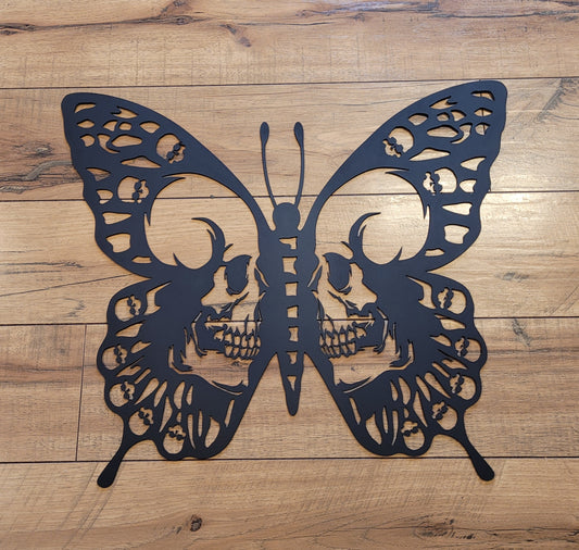 Butterfly skulls