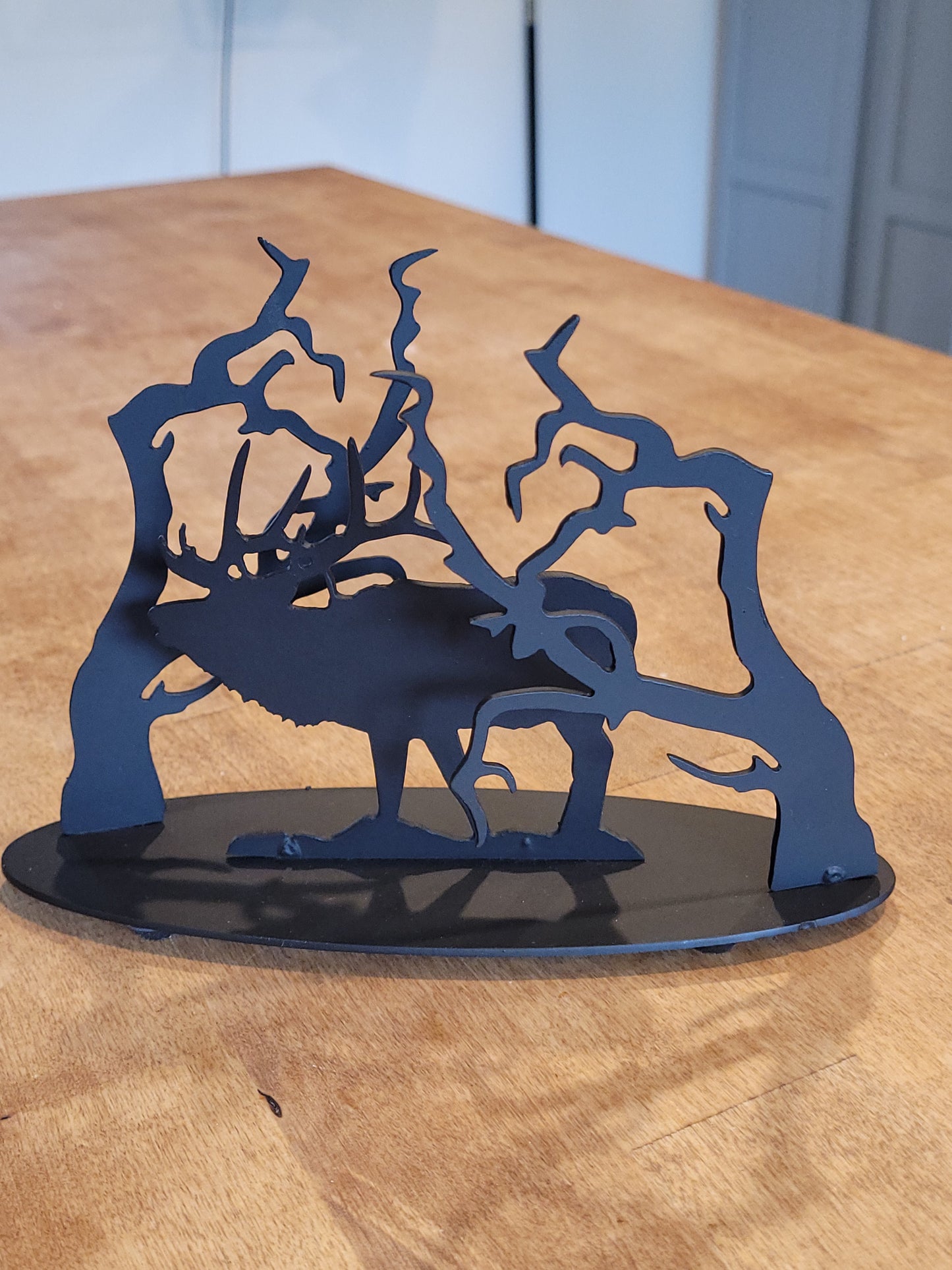 Sculpture - Elk in rut