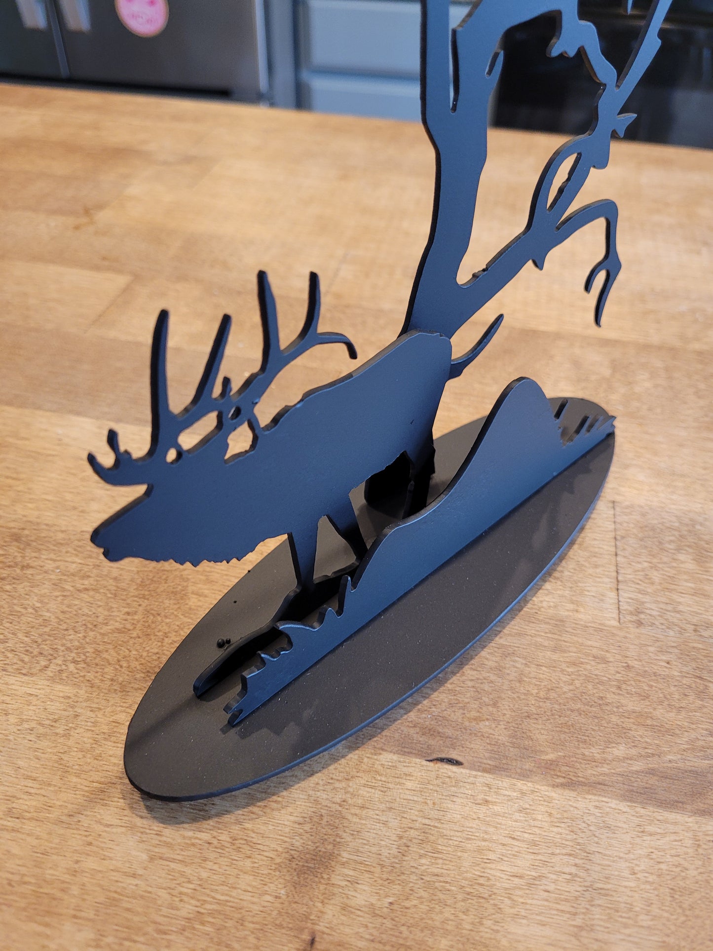 Sculpture - Elk in rut