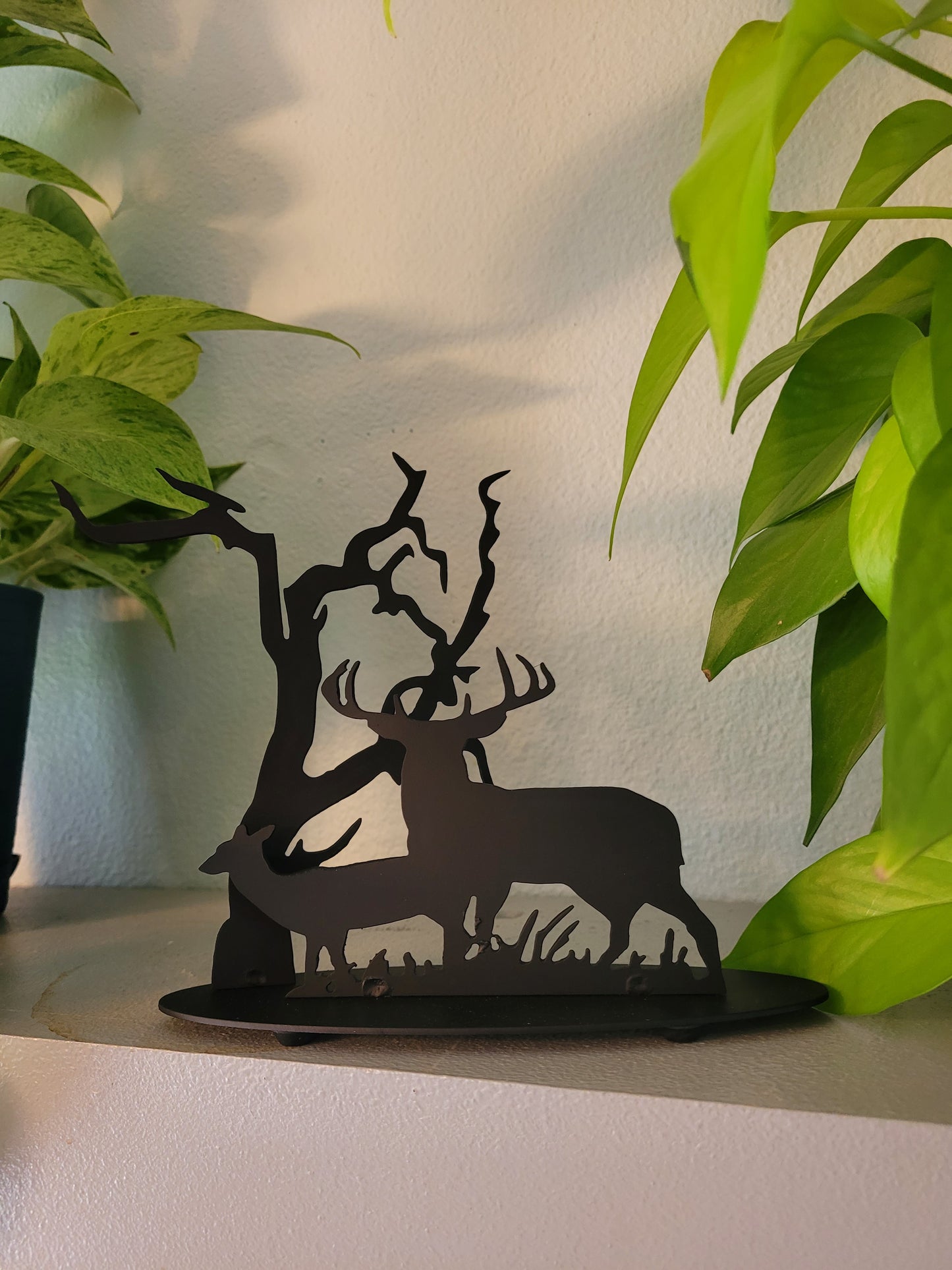 Sculpture - Buck and doe