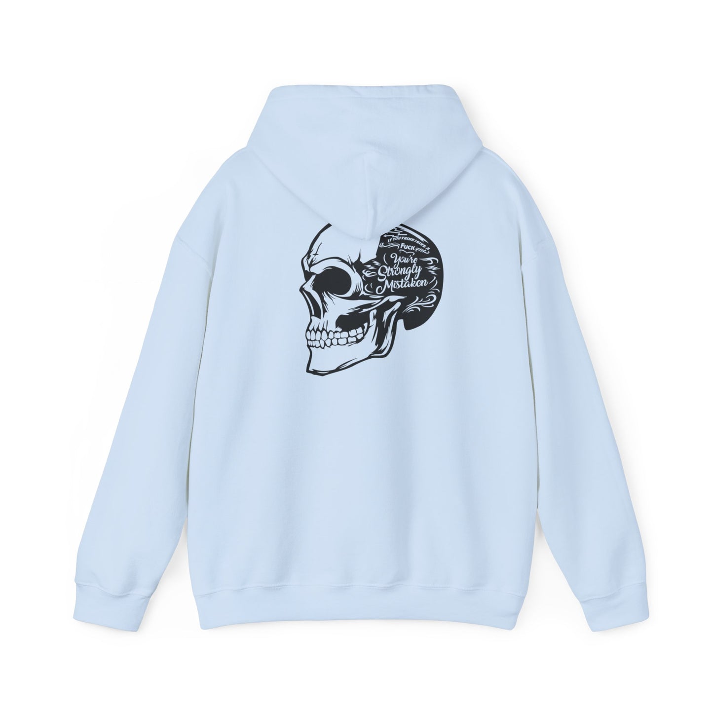 Z - Don't Give a Fuck Skull Hoodie