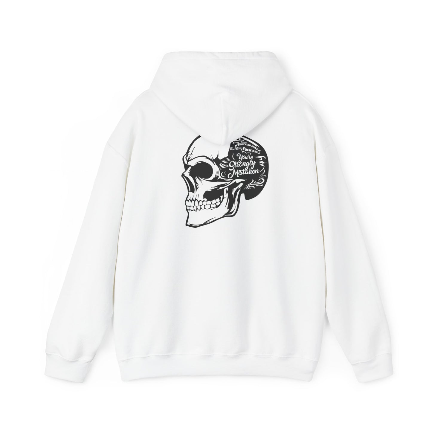 Z - Don't Give a Fuck Skull Hoodie