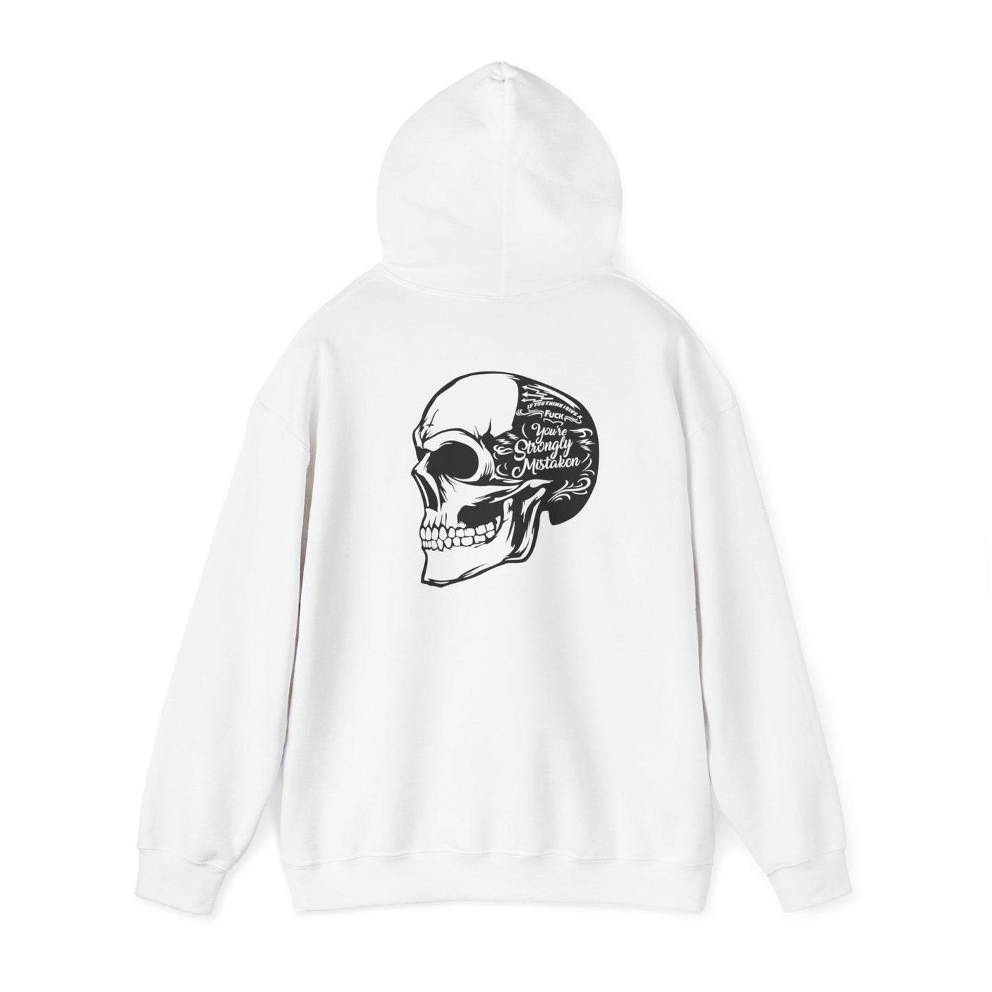 Z - Don't Give a Fuck Skull Hoodie