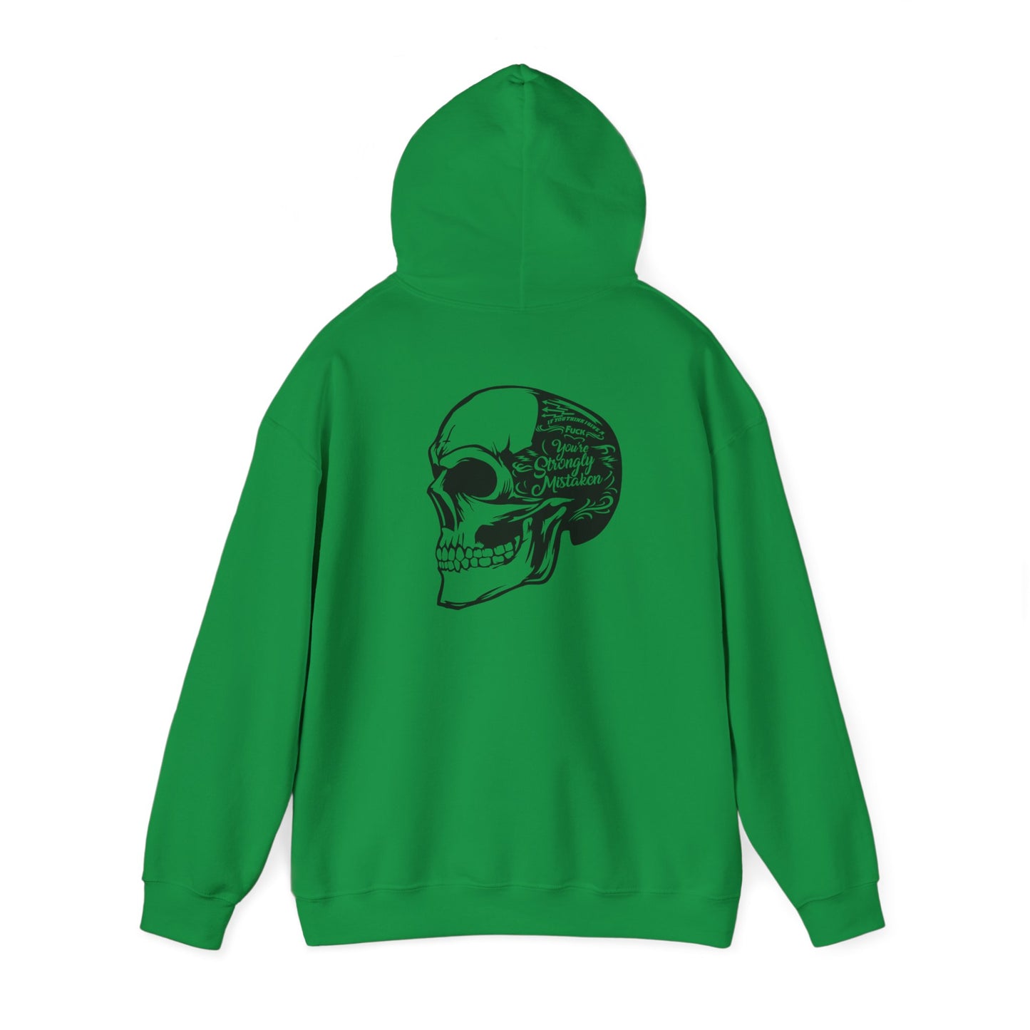 Z - Don't Give a Fuck Skull Hoodie