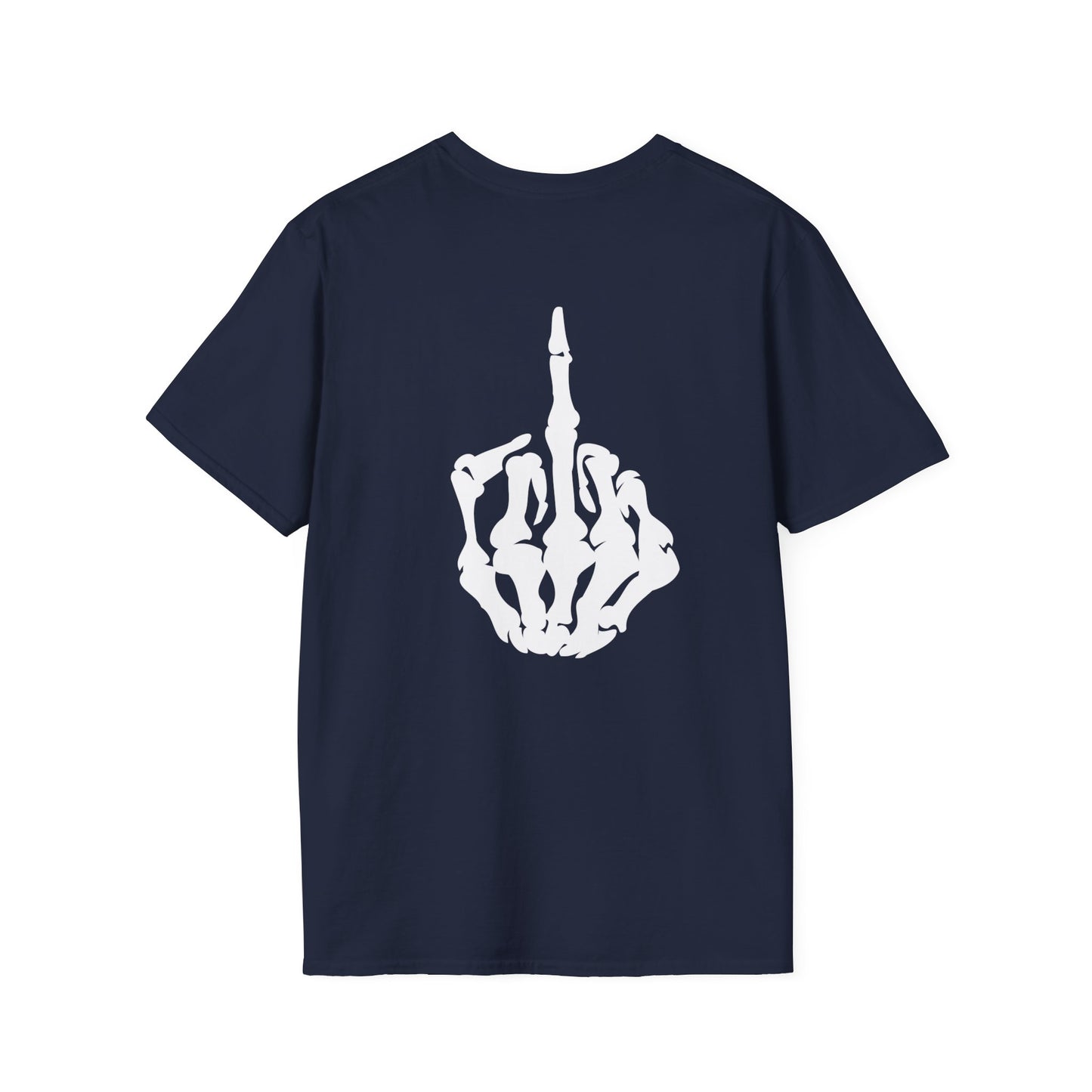 Z - Skeleton Flipping Off T-shirt