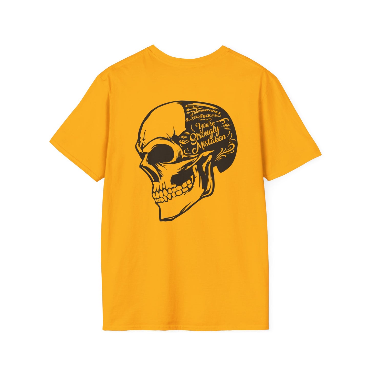 Z - Don't Give a Fuck Skull T-Shirt