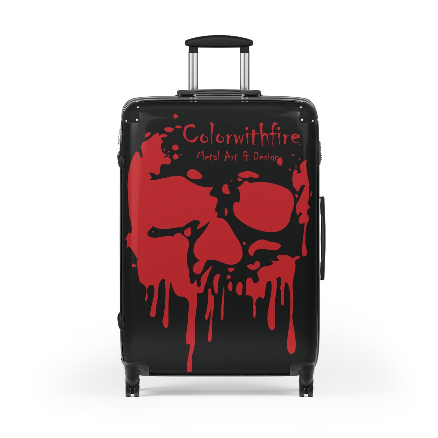 Z - Colorwithfire logo Suitcases