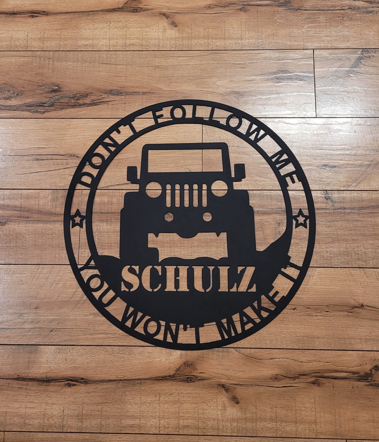 Custom Jeep Sign